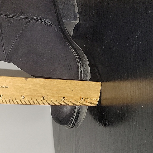 Women's Kohls Black Size 7 Med Adjustable Boots - Picture 11 of 11